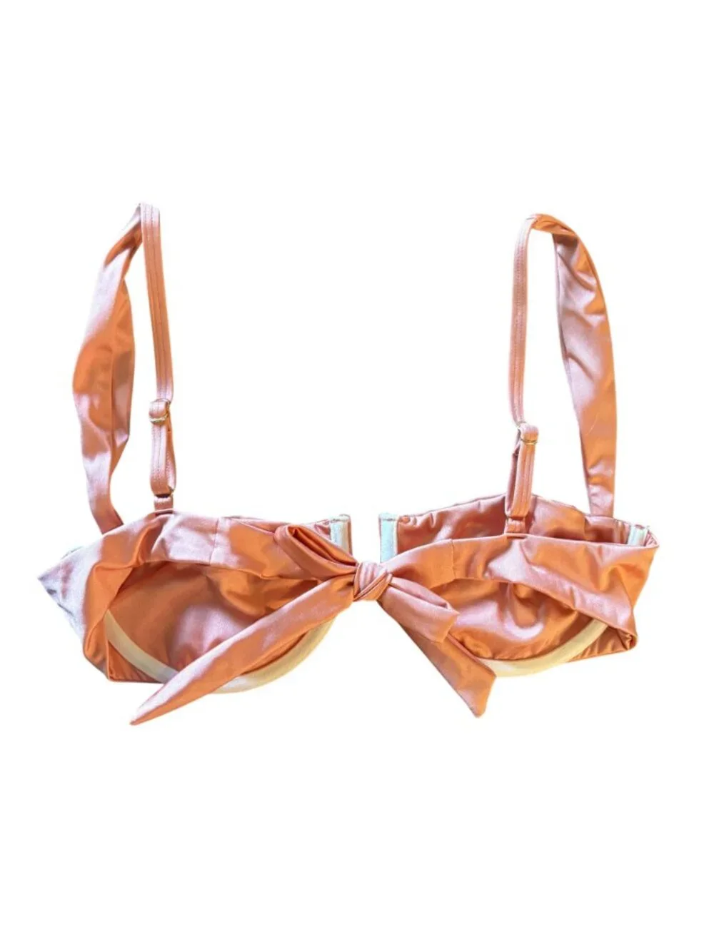 MONDAY Swimwear Cala Roja Bikini Top in Sun Kissed